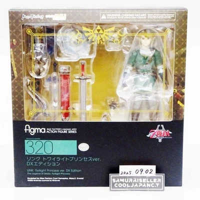 Figma 320 Link Twilight Princess DX Edition Figure The Legend of Zelda Japan NEW - Image 1 of 4
