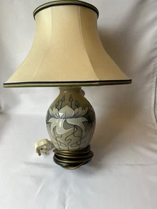Moorcroft Pottery , Table Lamp Serenity Design , Perfect  ,Fully Working . - Picture 1 of 16