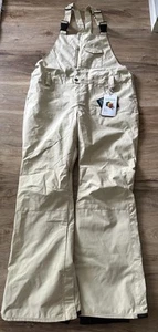 Searipe Women’s Khaki XXL 2XL Snowboard & Ski Bib Overalls New Winter Sports - Picture 1 of 5