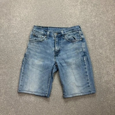 Levis Denim Shorts Womens W26 Blue Jorts Mom Relaxed Red Tab Y2K Wash USA Lady* - Image 1 of 4