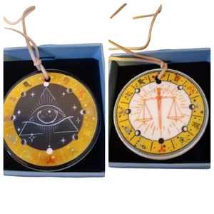 Justice & Evil Eye Hanging Ornament - Picture 1 of 12