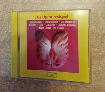 CD Das Opern-Festspiel Pavarotti Levine Liebestrank Eunegin Walküre Haydn Verdi - Bild 1 von 3