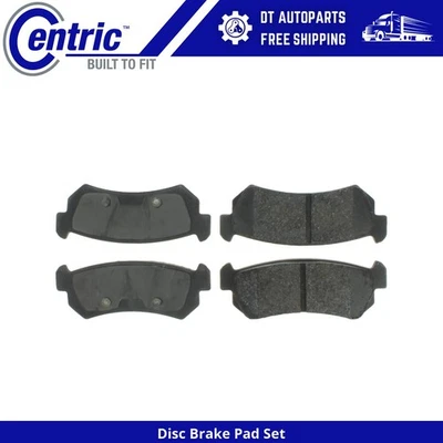 Para Chevrolet Optra 2004-2007 | Pastilhas de freio a disco traseiras centrais | Semi-metálicas - Imagem 1 de 4