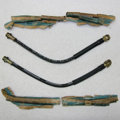 NOS 1972-73 Chevrolet Pontiac Oldsmobile Buick B-Body Riviera Front Brake Hoses - Image 1 of 4
