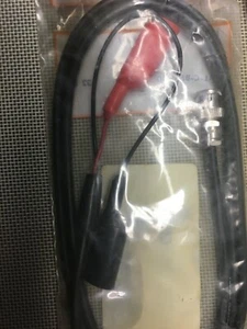 New - Pomona BNC Male to Alligator clip 48" Lead - Rare - Picture 1 of 4
