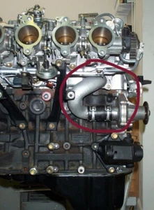 Toyota 4A-GE 20V Aluminium Wasserleitung vom Kopf bis zur Pumpe - Bild 1 von 4