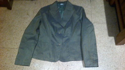 CHAQUETA BLAZER RAYAS TALLA (VER MEDIDAS) NUEVA CON ETIQUETA - Imagen 1 de 2