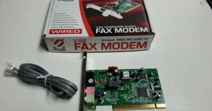Retail NEW PCI 56K/V.92 FAX Modem Powered by INTEL, 56K/V.92 PCI 56K FAX/Modem - Picture 1 of 5