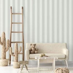 Non-woven wallpaper stripes texture block stripes grey white 38101-2 (2,12£/1qm) - Picture 1 of 8