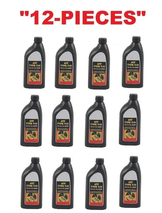 12- Quarts Genuine for Toyota T-IV Mineral Transmission Fluid NEW Foto 1 de 1