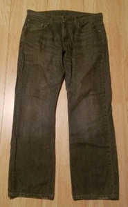 Levi's Strauss 514 Mens 33x30 Black Denim Straight Leg Jeans CW4912 EUC - Picture 1 of 10
