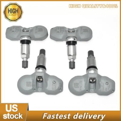 4 PIEZAS TPMS sensores de presión de neumáticos 7PP907275G para Audi A6 A8 Porsche Cayman 911 VW Foto 1 de 4