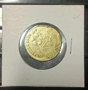 MALAYSIA ERROR COIN 20 CENTS DOUBLE STRIKE - Picture 1 of 2