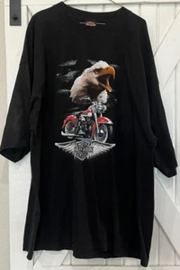 Harley Davidson Mens T-shirt Size 4XL High Desert Boise Idaho Black Short Sleeve - Picture 1 of 6