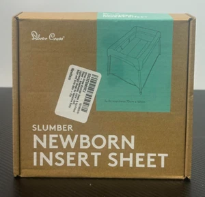 Silver Cross Slumber Sleep & Go Fitted Sheet White Breathable, Ultra-Soft, Light - Picture 1 of 10