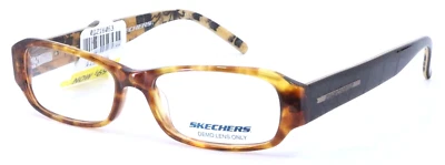 SKECHERS SK 2022 TO Tortoise Womens Rectangular Full Rim Eyeglasses 50-15-140 - Image 1 of 4