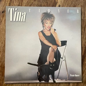 TINA TURNER - PRIVATE DANCER  EX+/EX+ VINYL LP / LYRIC INNER / EARLY PRESSING - Picture 1 of 12
