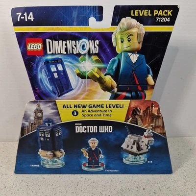 LEGO Dimensions Doctor Who Level Pack 71204 The Doctor SET Caja Completa Manual Foto 1 de 4
