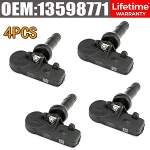 4pcs New TPMS Tire Pressure Monitoring Sensors for Chevy GMC GM 13598771 - Picture 1 of 11
