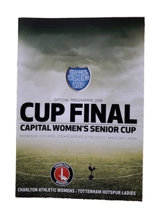 Charlton Athletic Women v Tottenham Hotspur - Capital Cup Final 27.04.16 - Picture 1 of 1