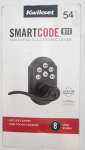 Kwikset 911 Tustin Keypad Lever 99110-009 – Venetian Bronze 11P – New Open Box - Picture 1 of 16