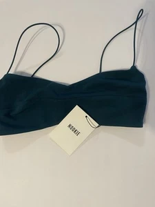 NWT Nookie Maia Crop Top In Teal Size Medium MSRP $170 - Picture 1 of 4