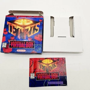 Nintendo Virtual Boy 3D Tetris Gamebox, manual y bandeja ¡SOLO SIN JUEGO! - Imagen 1 de 15