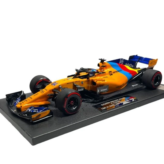 Modellino F1 Minichamps 1/18 McLaren Renault MCL33 Last F1 Race Abu Dhabi GP ... - Immagine 1 di 4