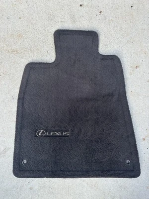06-11 Alfombrilla negra para conductores Lexus GS GS300 GS350 GS430 GS460 Foto 1 de 4