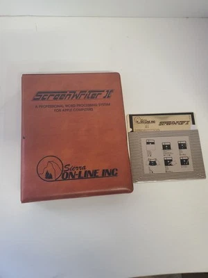Screenwriter  II A Professional Word Processing System For Apple Computers 1983 - Image 1 of 4