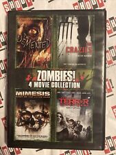 Zombies: 4 Movie Collection (DVD, 2014, 4-Disc Set)  Crazies Demented Mimesis