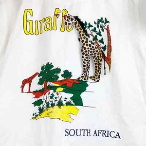 NWOT 3D Giraffe South Africa Graphic Tee M - Picture 1 of 7