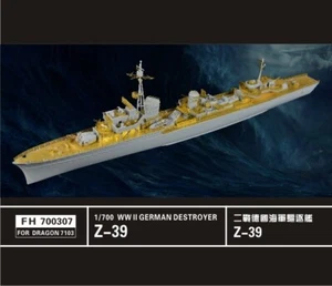 Flyhawk FH700307 1/700 WW II German Destroyer Z-39 for Dragon 7103 - Picture 1 of 5