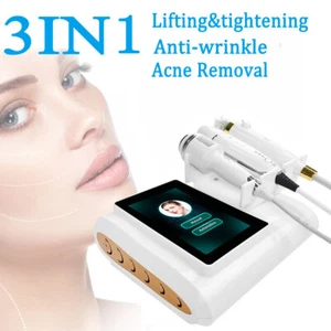 3IN1 Fractional RF Radio Frequency Face Lifting Cold Hammer Acne Remove Machine - Picture 1 of 7