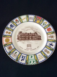 Coalport Ltd. Edition of 1500 Large Plate Middlesex CCC Champions 1976 - Picture 1 of 8