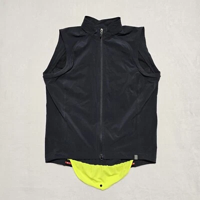 SPECIALIZED M Deflect Hybrid Vest Womens L Cycling Convertible Black Vent Zip - Image 1 of 4