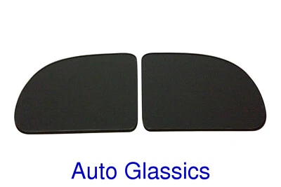 1937 1938 1939 1940 Ford Coupe Back Glass Pair NEW - SPECIFY Clear Green or Gray - Image 1 of 3