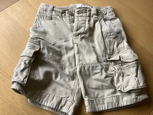 Abercrombis kids Beige Cargo shorts, Size 8 And Grey Sweat Shorts Size S - Picture 1 of 6