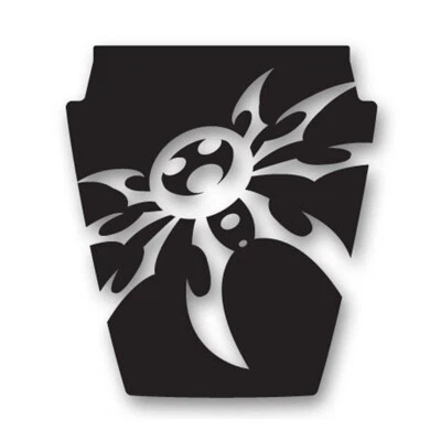 Hauben Dekor schwarz Poison Spyder Decor Aufkleber Jeep Wrangler YJ 87-95 - Bild 1 von 4