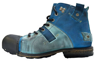 Yellow Cab Neu Industrial 1-A - Herren Schuhe Boots / Stiefel Light Blue