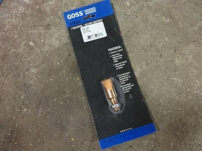 GOSS Air Propane Soldering Iron Tip DP-10A Chisel Copper - Image 1 of 4