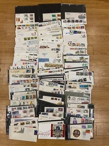GB first day covers, packed by weight, 5kg, good/fair con, some dup #w146 - Picture 1 of 19