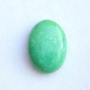 Natural Chrysoprase Oval Shape Cabochon Loose Gemstone 21.00 Ct. 16*22 mm - Picture 1 of 2