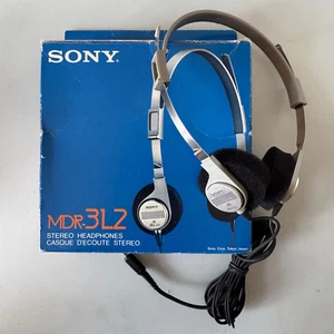 Sony MDR-3L2 Cuffie Stereo Dinamiche per Walkman TPS-L2 Boxate Made Japan RARO - Foto 1 di 17