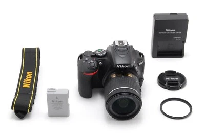 [NEAR MINT] Nikon D5600 24.2 MP Digital SLR Camera (Kit with 18-55mm Lens) - Image 1 of 4