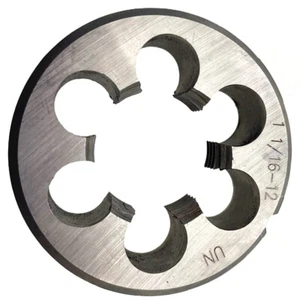 1 1/16-12 Die RH Right 1-1/16x12 Thread Die Round Tool - Picture 1 of 5