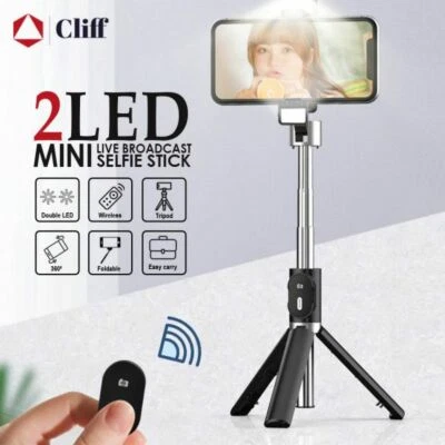 New Bluetooth Wireless Camera Selfie Shutter Stick for iphone, Android UK - Image 1 of 3