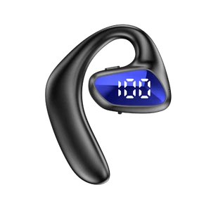 Single Earphone Bluetooth Open Ear Earbud Hands-free Call Headphone with MIC - Picture 1 of 14