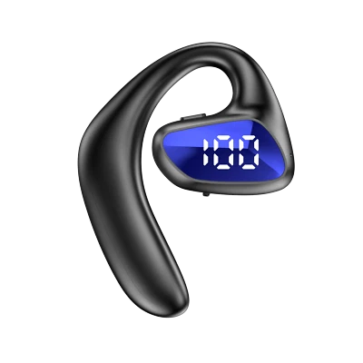 Single Earphone Bluetooth Open Ear Earbud Hands-free Call Headphone with MIC - Image 1 of 4