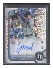 2022 Bowman Curtis Mead Chrome 1st Auto Speckle Refractor /299 Rays #CPA-CM